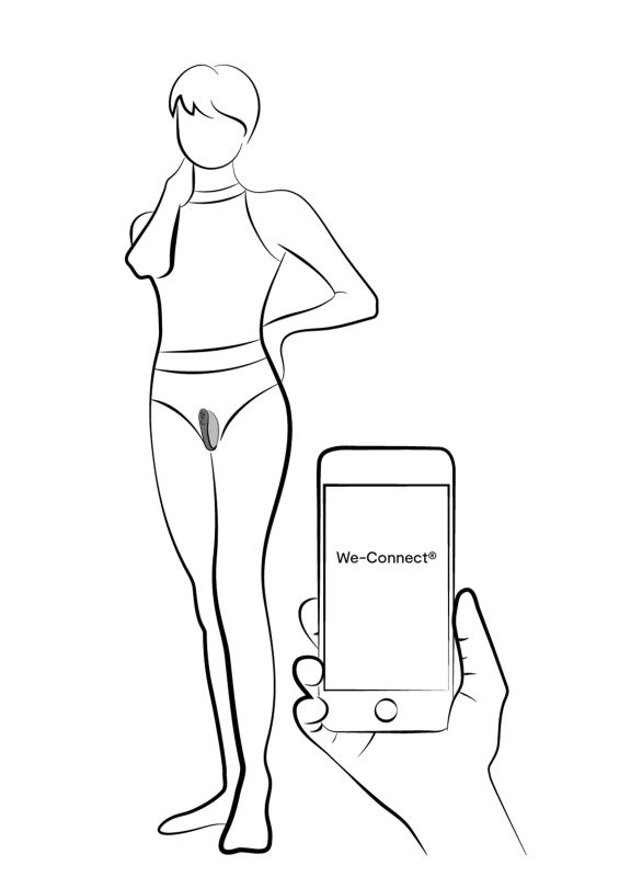 Смарт-вибратор для пар We-Vibe Jive Lite, фиолетовый вид 10