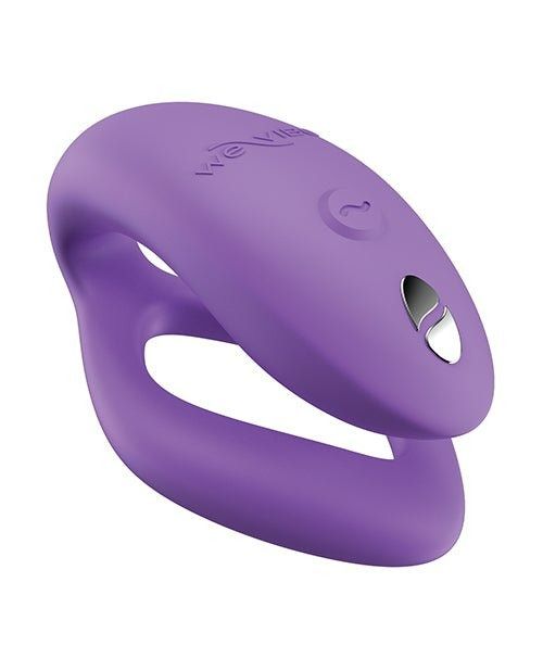 Смарт - Вібратор для пари WE-VIBE SYNC O LIGHT, фіолетовий вид 6