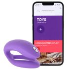 Смарт - Вібратор для пари WE-VIBE SYNC O LIGHT, фіолетовий вид 5