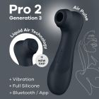 Смарт-вибратор с эффектом пульсации Satisfyer Pro 2 Generation 3 черный вид 7