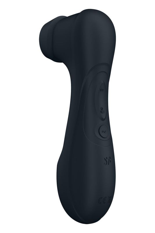 Смарт-вибратор с эффектом пульсации Satisfyer Pro 2 Generation 3 черный вид 4