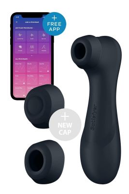 Смарт-вибратор с эффектом пульсации Satisfyer Pro 2 Generation 3 черный