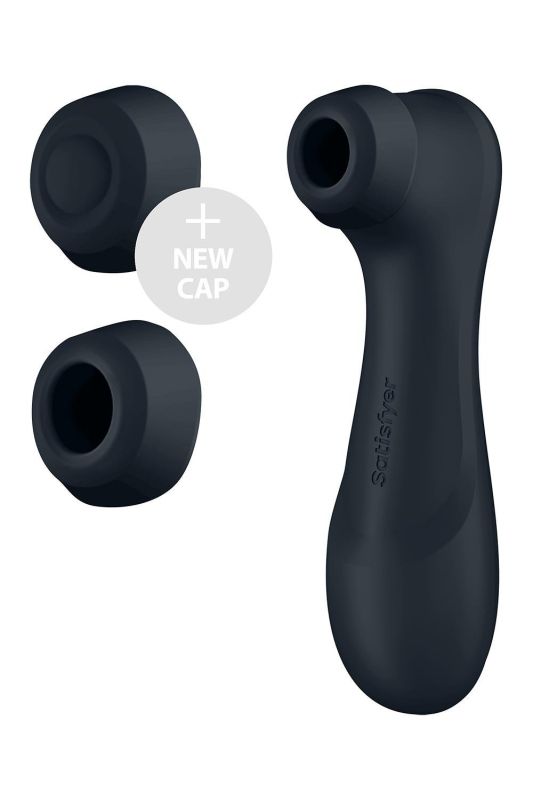 Смарт-вибратор с эффектом пульсации Satisfyer Pro 2 Generation 3 черный вид 3