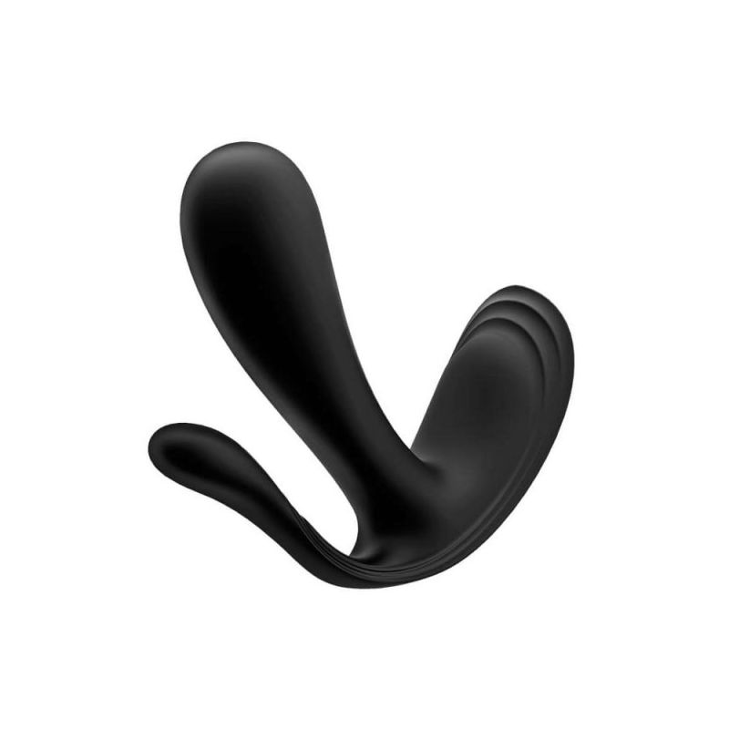 Смарт вібратор у трусики Satisfyer Satisfyer Top Secret+ чорний вид 4