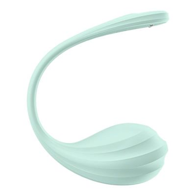 Смарт вібро-яйце Satisfyer Smooth Petal, м'ятний