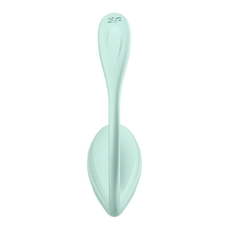 Смарт вібро-яйце Satisfyer Smooth Petal, м'ятний вид 5