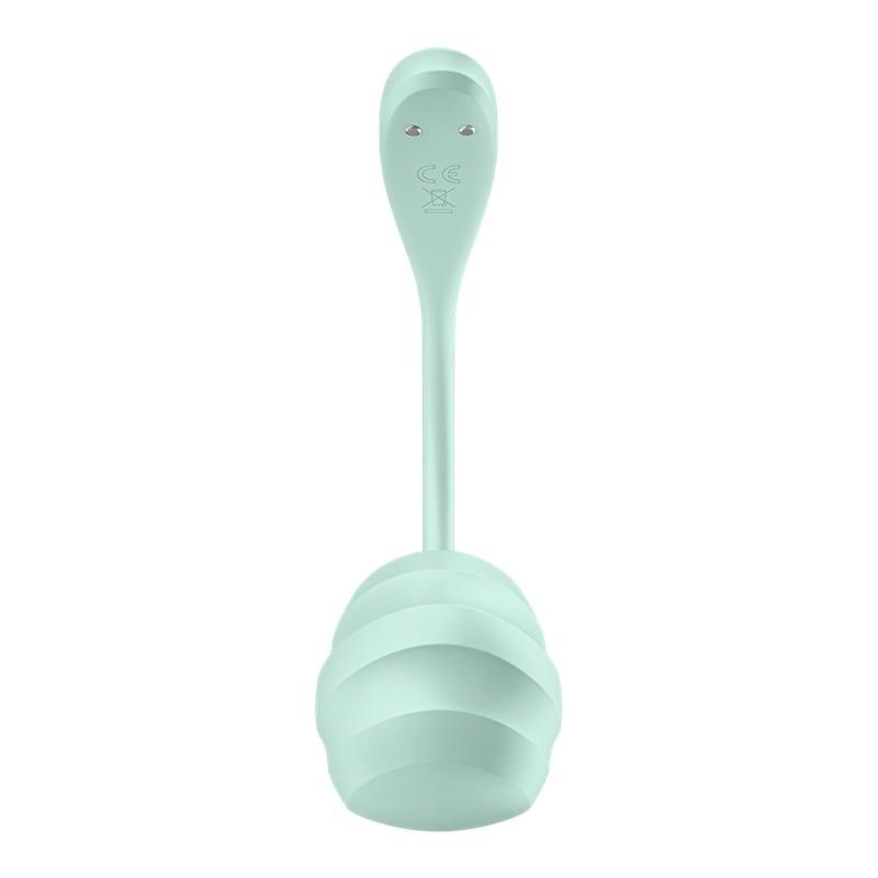 Смарт вібро-яйце Satisfyer Smooth Petal, м'ятний вид 4
