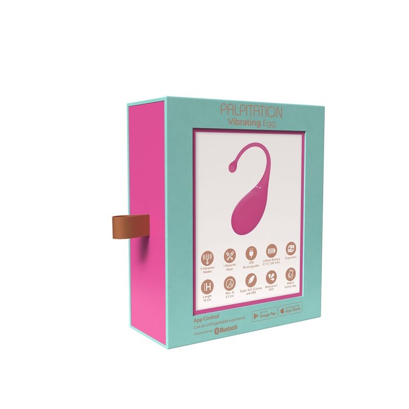 Смарт віброяйце-стимулятор Adrien Lastic Palpitation універсальний, рожевий вид 10