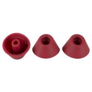 Змінні насадки на Womanizer Duo Heads, бордові, розмір S