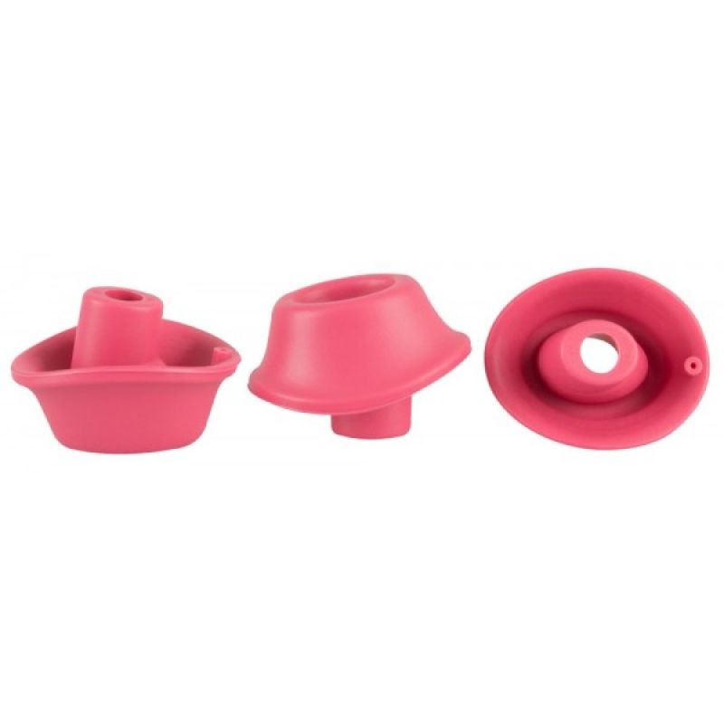 Змінні насадки Womanizer Premium, Liberty, Starlet, Classic, малиновий, розмір М вид 3