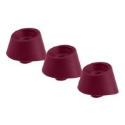 Змінні насадки на Womanizer Inside Out та Duo, бордовий, розмір М