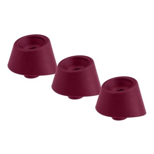 Змінні насадки на Womanizer Inside Out та Duo, бордовий, розмір М вид 2