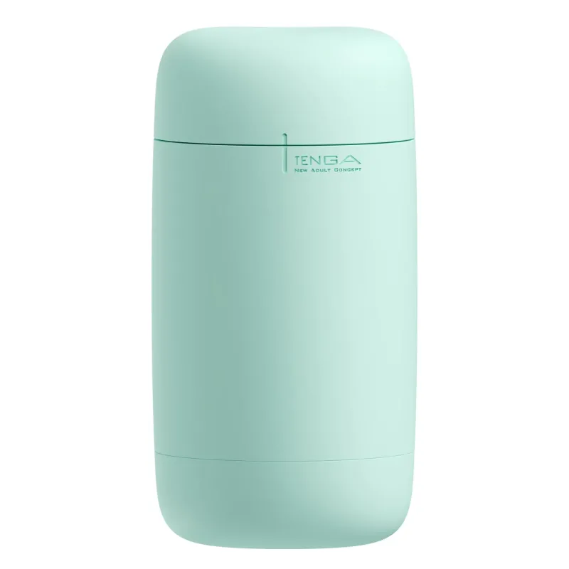 Мастурбатор нереалістичний Tenga Puffy Mint Green, рельєфний, м'ятний вид 2
