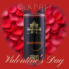 Согревающее массажное масло HOT Massage Oil Warming, 100 мл вид 4