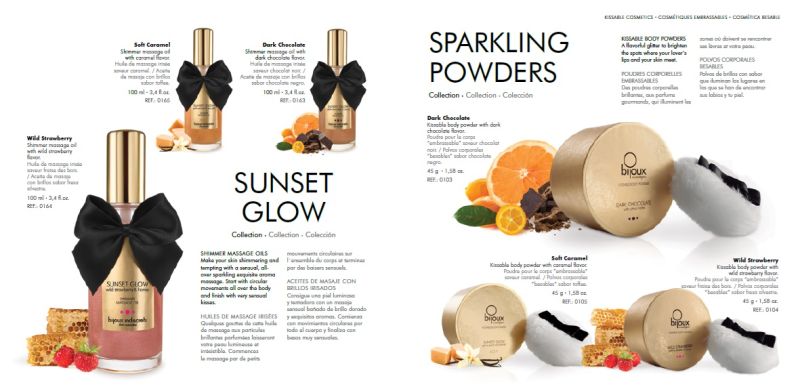 Зігріваюча масажна олія Bijoux LIGHT MY FIRE карамель та морська сіль вид 8