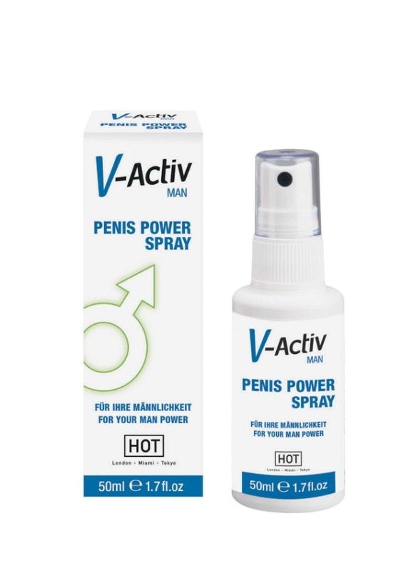 Спрей возбуждающий для мужчин HOT V-Activ, 50 мл вид 2