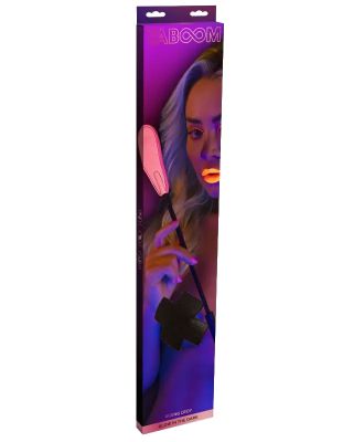 Стек Taboom Glow In the Dark, світиться в темряві, рожево-чорний, 49 см