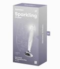 Скляна анальна пробка Satisfyer Sparkling Crystal прозора вид 5