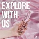 Скляний фалоімітатор Satisfyer Dazzling Crystal 1 Transparent прозорий вид 9