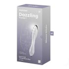 Скляний фалоімітатор Satisfyer Dazzling Crystal 1 Transparent прозорий вид 10