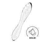 Скляний фалоімітатор Satisfyer Dazzling Crystal 1 Transparent прозорий вид 3