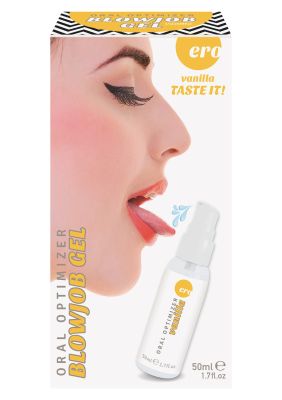 Стимулюючий оральний гель Hot Oral Optimizer Blowjob Gel Vanilla, 50 мл
