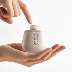 Стимулятор в виде духов BeYourLover Aromia с вакуумом и микротоками, кремовый вид 8