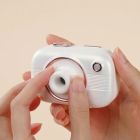 Смарт стимулятор 5-в-1 для клітора, сосків та точки G BeYourLover Alberta у вигляді фотоапарата, білий вид 7