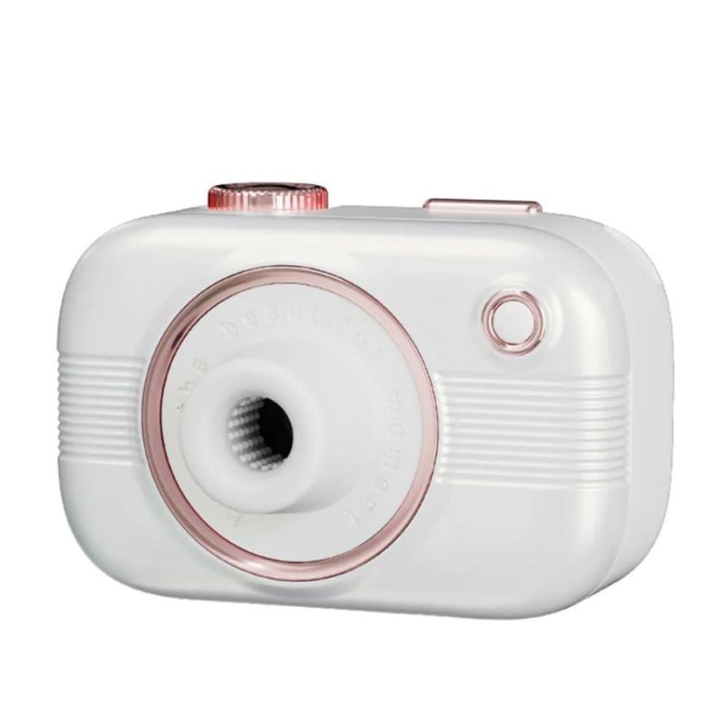 Смарт стимулятор 5-в-1 для клітора, сосків та точки G BeYourLover Alberta у вигляді фотоапарата, білий вид 5