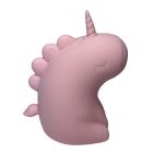 Стимулятор клитора с пульсацией UNIVIBE Единорог, 5 режимов, розовый вид 8