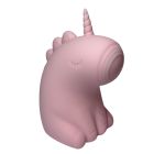 Стимулятор клітора з пульсацією UNIVIBE Єдиноріг, 5 режимів, рожевий вид 9