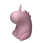 Стимулятор клітора з пульсацією UNIVIBE Єдиноріг, 5 режимів, рожевий вид 3