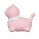 Стимулятор клитора с пульсацией UNIVIBE Котик, 5 режимов, розовый вид 4