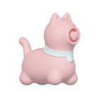 Стимулятор клітора з пульсацією UNIVIBE Котик, 5 режимів, рожевий вид 6