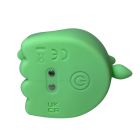 Стимулятор клитора с язычком UNIVIBE Единорог, 10 режимов, зеленый вид 11