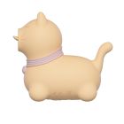 Стимулятор клітора з язичком UNIVIBE Котик, 10 режимів, жовтий вид 7