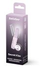 Стимулятор хвилевої клітора Satisfyer Secret Kiss у формі помади, рожевий вид 7
