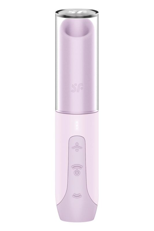 Стимулятор хвилевої клітора Satisfyer Secret Kiss у формі помади, рожевий вид 3