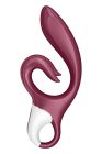 Стимулятор точки G та клітора Satisfyer Love me з вібрацією, бордовий вид 4