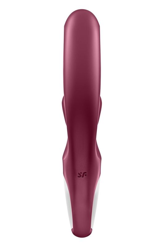 Стимулятор точки G та клітора Satisfyer Love me з вібрацією, бордовий вид 7