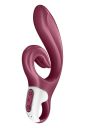 Стимулятор точки G и клитора Satisfyer Love me с вибрацией, бордовый