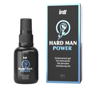 Стимулюючий гель Intt Hard Man Power для чоловіків, 15 мл