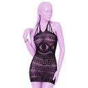 Платье сетка Bs063 Passion, черный, S/L