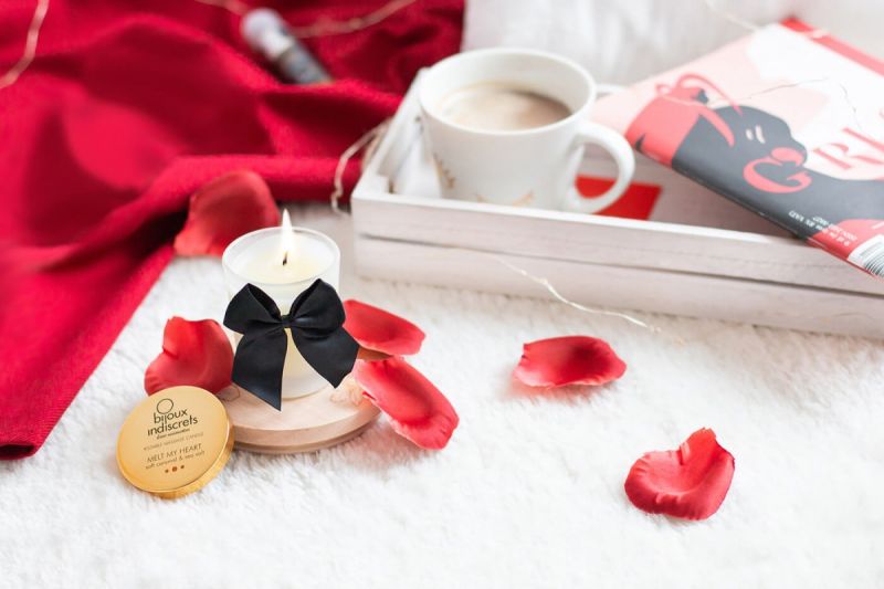 Свічка для масажу та поцілунків Bijoux Indiscrets, с солоною карамеллю вид 3