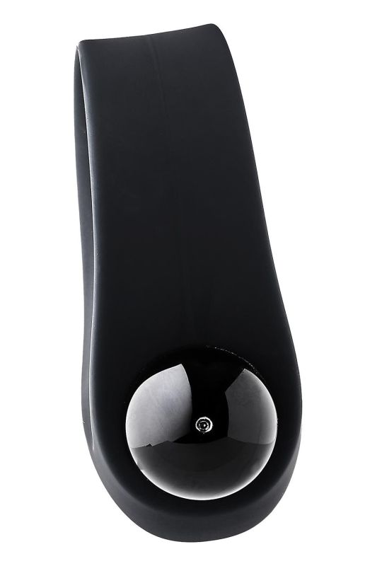 Ерекційне кільце з вібрацією Dream Toys Ramrod чорне, 8 х 3.2 см вид 9