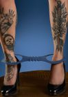 Силиконовые манжеты на косточки Taboom Silicone Supreme, синий вид 3