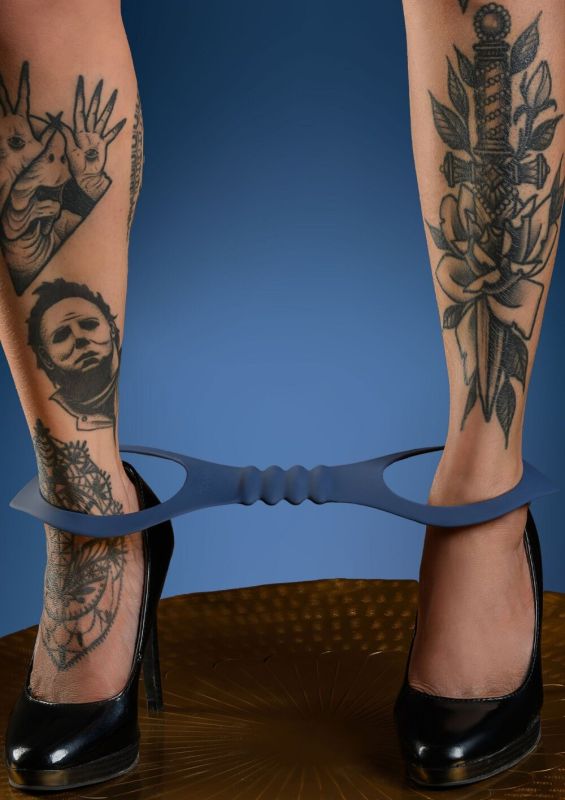 Силиконовые наручники на запястье Taboom Silicone Supreme, синий вид 7