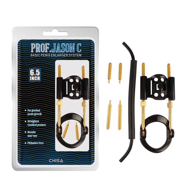 Система збільшення пеніса Chisa Prof.Jason C з двома рухомими металевими стрижнями вид 2