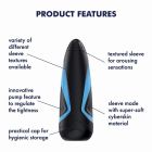 Мастурбатор з інноваційним регулятором тиску Satisfyer Men One вид 6