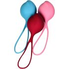 Набір одинарних вагінальних кульок Satisfyer Strengthening Balls різнокольорові вид 3